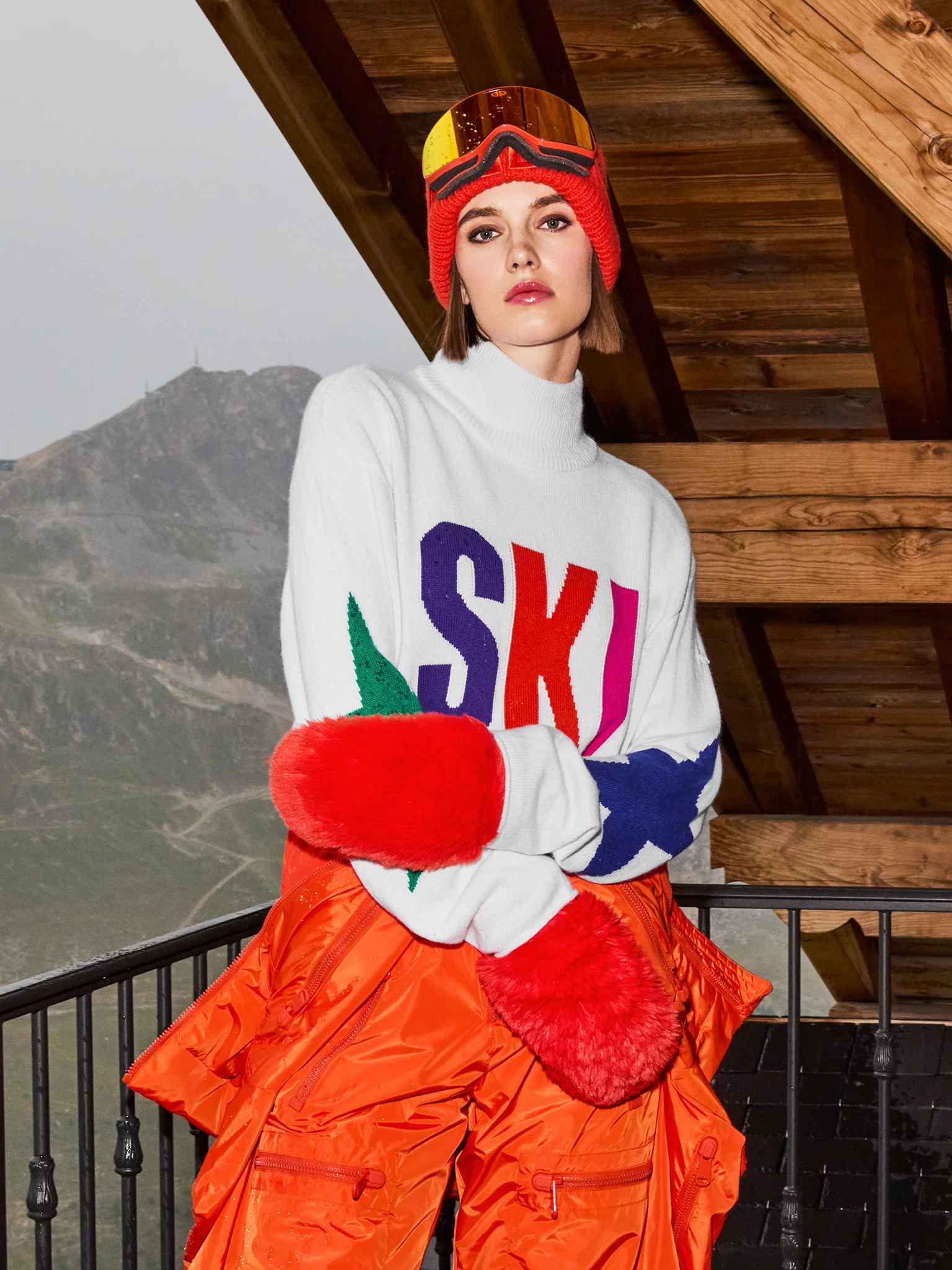 CALORE long sleeve knit sweater - Image 6